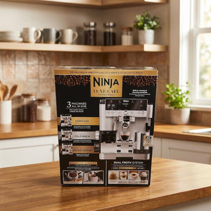 Ninja Luxe Cafe Barista Coffee Maker with Frother & Grinder