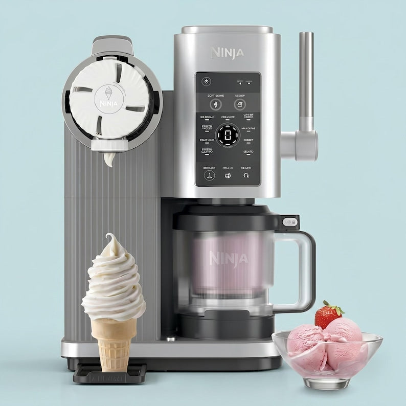 Ninja CREAMi Scoop & Swirl Frozen Dessert Maker 13-in-1 Ice Cream