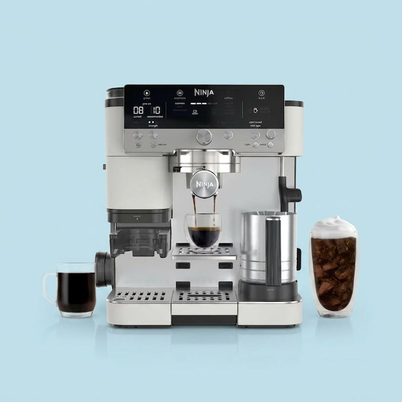 Ninja Luxe Cafe Barista Coffee Maker with Frother & Grinder
